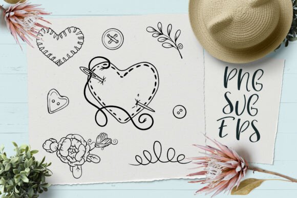 Download Cute Sewing SVG, EPS Png - Sewing Collection